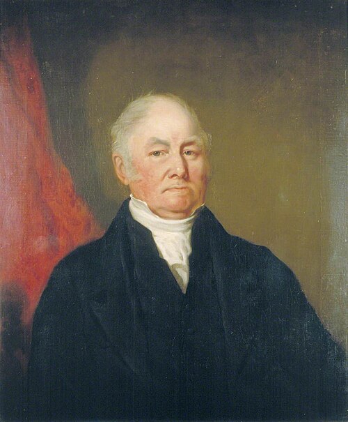 John Charles Kitching, Last Tide Carpenter of London Bridge, 1825, 
