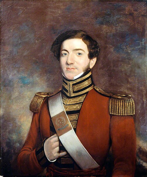 An Officer of the 32nd Regiment (Bengal) Native Infantry, 1828, 