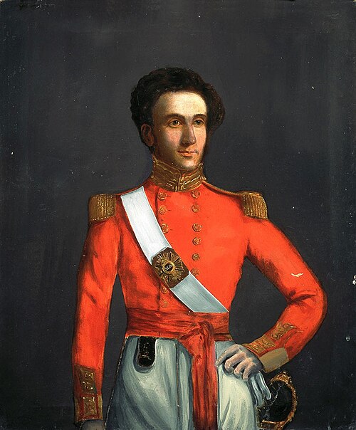 An Officer of the 43rd Regiment Madras Native Infantry, 1848, 