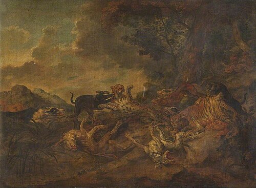 A Tiger Hunt, 1700, 
