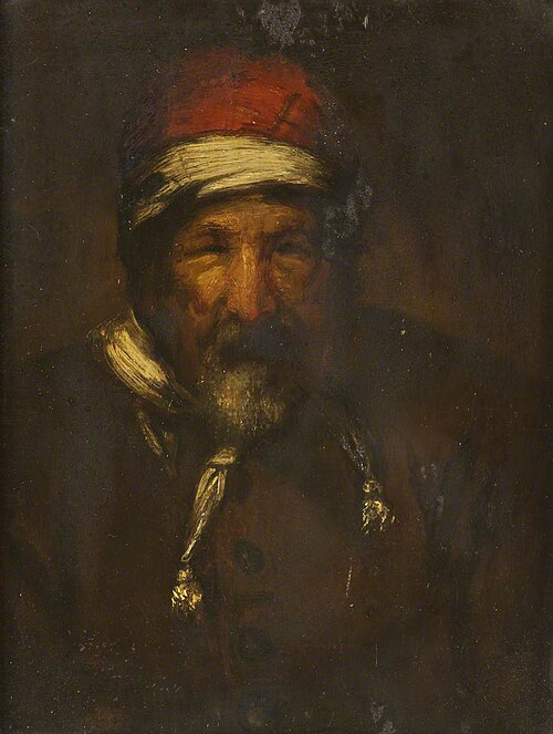 Head of an Old Man, 1850, 