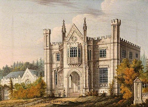 Oriel Lodge, Cheltenham, Gloucestershire, 1829, 