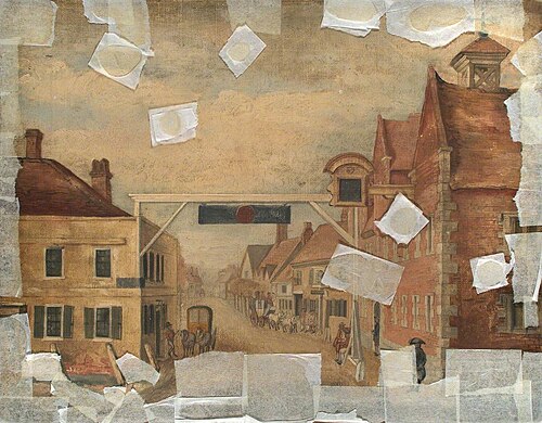 North End, Croydon, Surrey, 1750, 