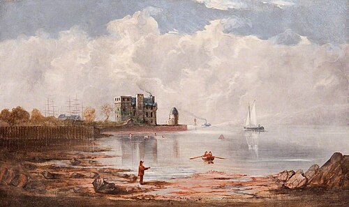 Newark Castle, Port Glasgow, 1871, 