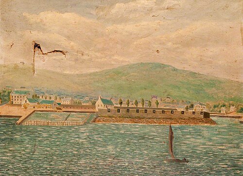 Old Fort Jervise, Greenock, 1803, 