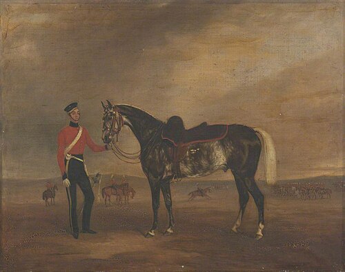 Thomas Michaelson and Charger, 1837, 