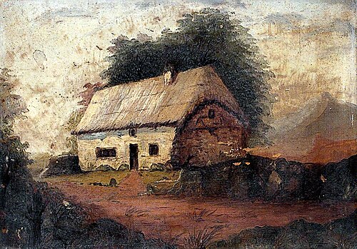 Cottage in a Landscape, 1850, 