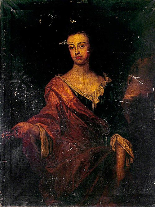 Portrait of an Unknown Lady in a Blue Dress, 1700, 