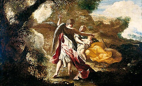 Hagar and Ishmael in the Desert, 1724, 