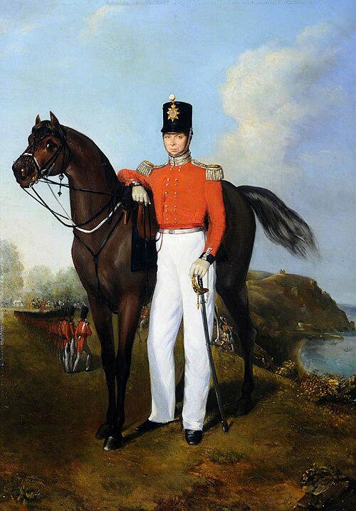 Officer of the 2nd or North Regiment, 1825, 