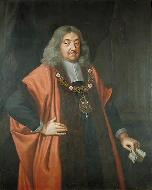 Sir William Hooker, Lord Mayor of London (1673), 1673, 