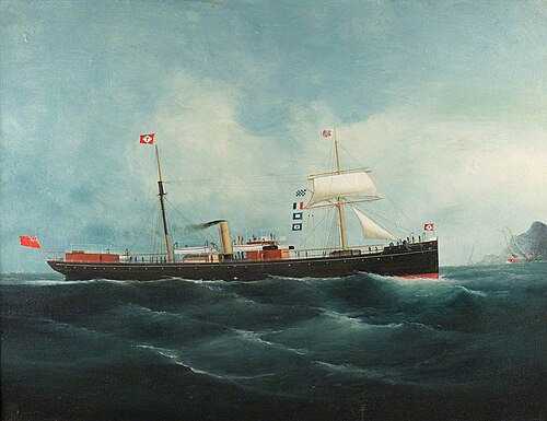 Unidentified Ship, 1885, 