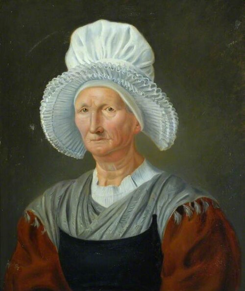Portrait of a Woman in Normandy Peasant Dress, 1800, 