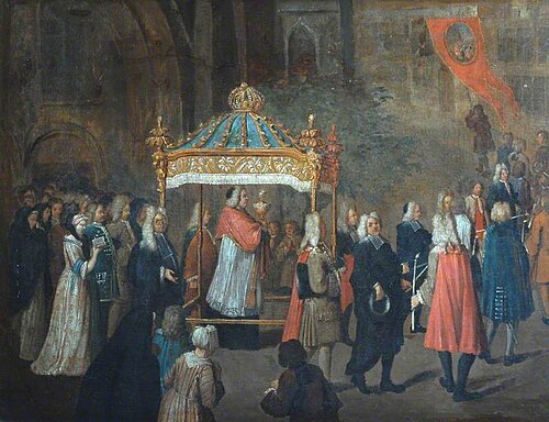 Religious Procession, 1700, 