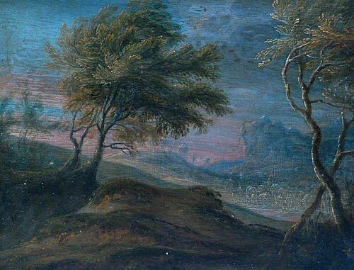 Landscape with Trees, 1825, 