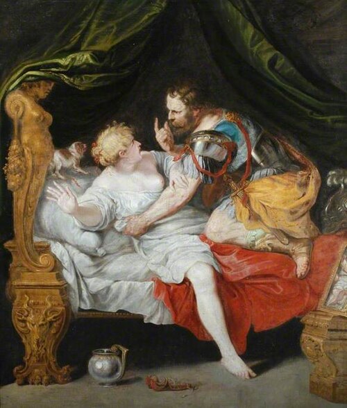 Tarquin and Lucretia, 1825, 