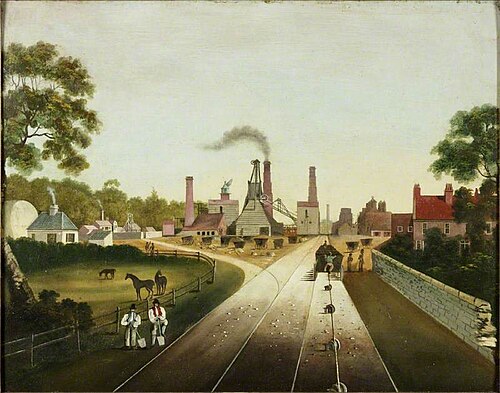 'A' Pit, Backworth, Newcastle upon Tyne, 1845, 