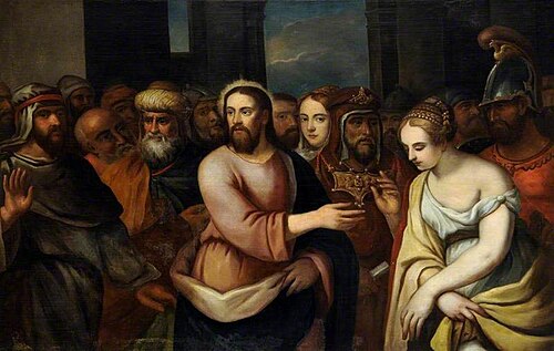 Christ and the Woman Taken in Adultery, 1800, 