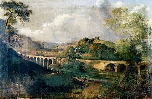 Helmshore Viaduct, Lancashire, 1860, 
