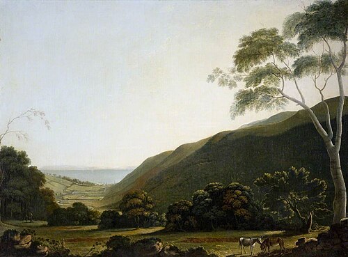 A View of Glenarm Castle, 1790, 