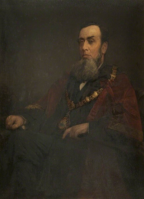Alderman William Snape, 1st Mayor of Darwen (1878), 1878, 