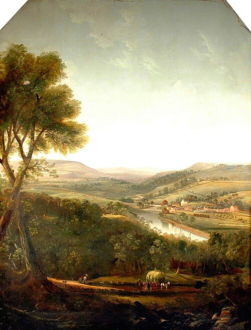 View of Ruswarp, 1850, 