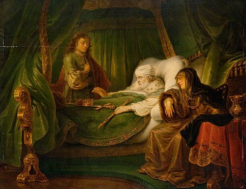 David's Dying Charge to Solomon (after P. van der Horst), 1700, 
