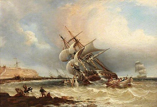 Shipwrecks off the Tyne, 1837, 