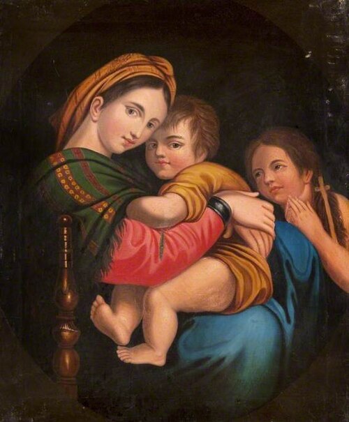 Madonna della sedia, 1900, 