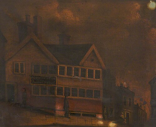 Old Queen's Head, Market Place, c.1700, 1800, 