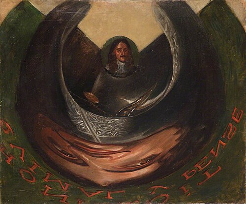 Anamorphosis of Charles I (1600–1649), 1765, 