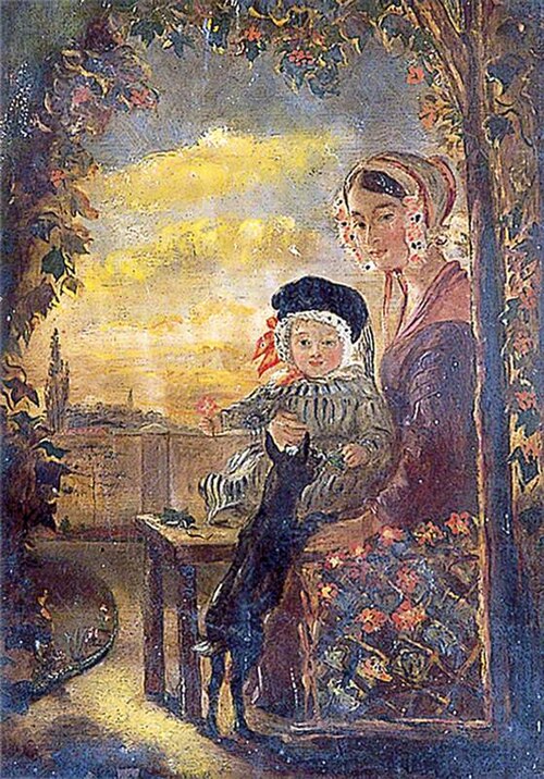 Mother and Child, 1825, 