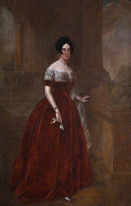 Mrs George Drew, née Mary Peek (1821–1896), 1855, 