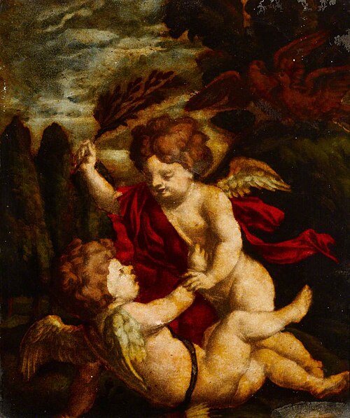 Cupids at Play, 1850, 