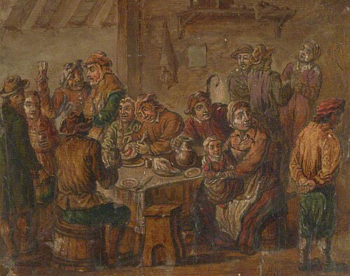 Peasant Interior, 1822, 