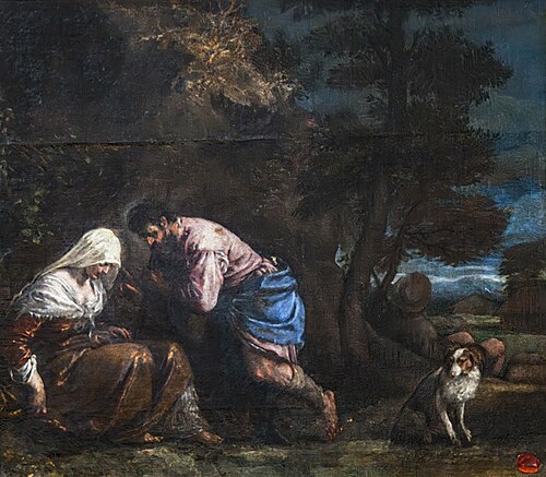 Juda et Tamar, 1565, 