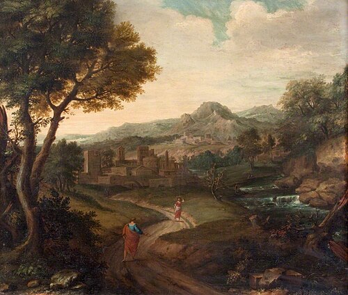 Italianate Landscape, 1850, 