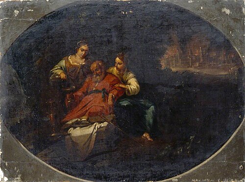 Lot Made Drunk by His Daughters, 1800, 