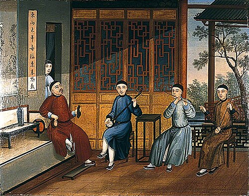 A Trio of Musicians, 1800, 