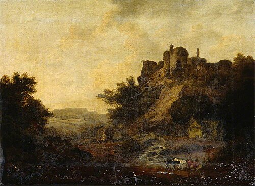 Bramber Castle, 1800, 