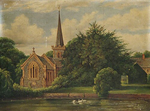 A Village Church, 1850, 