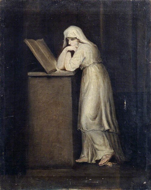 Woman in White Reading, 1800, 