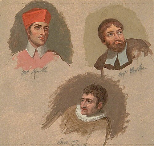Shakespearian Characters, 1850, 