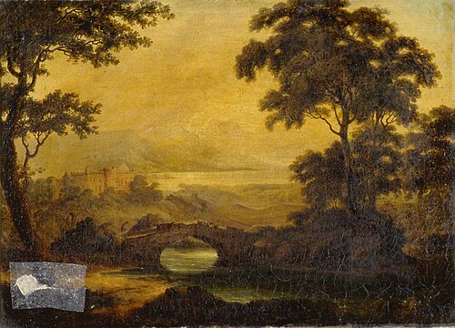 Castle in a Landscape, 1800, 