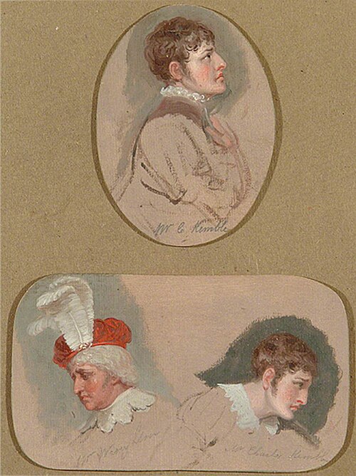 Shakespearian Characters, 1850, 