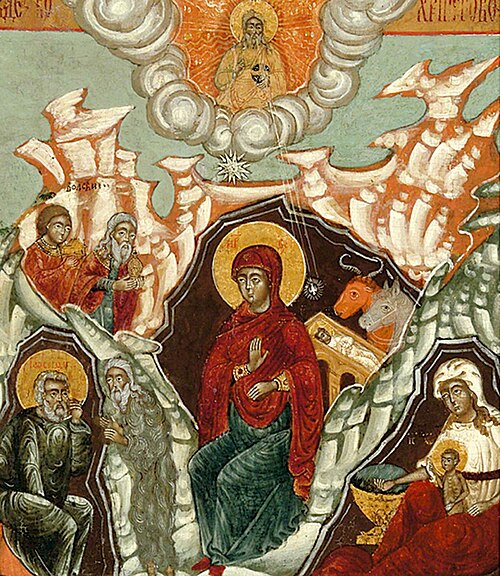 Icon with Nativity, 1850, 