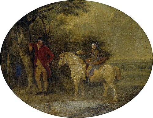 Mounted Figure, 1800, 
