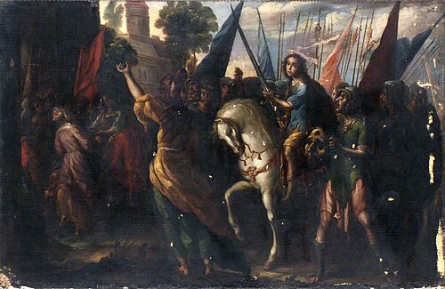 David and Goliath, 1750, 