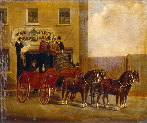 Coaching Scene, 1850, 
