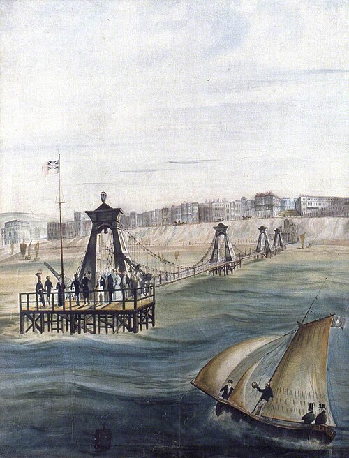 William IV on the Chain Pier, 1850, 